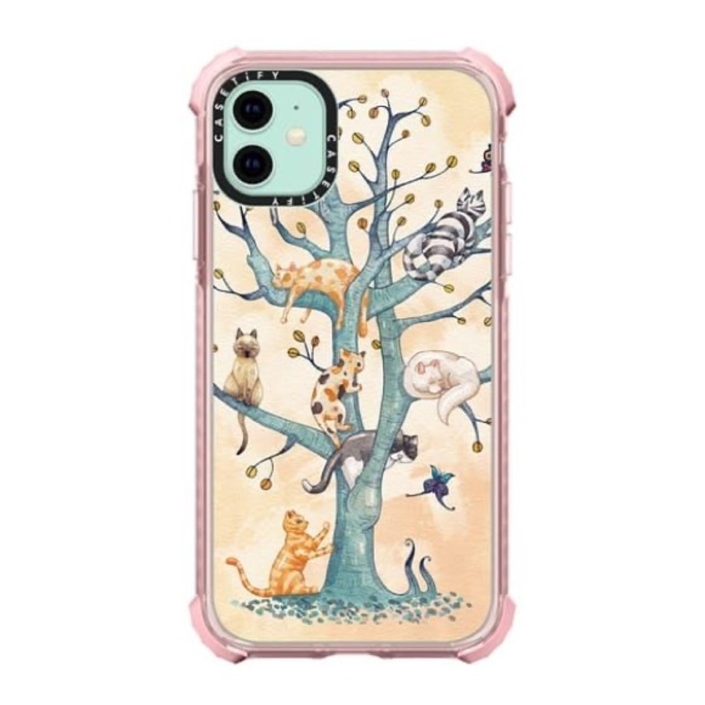 The Tree of Cat Life Casetify iPhone 11 Pro Case